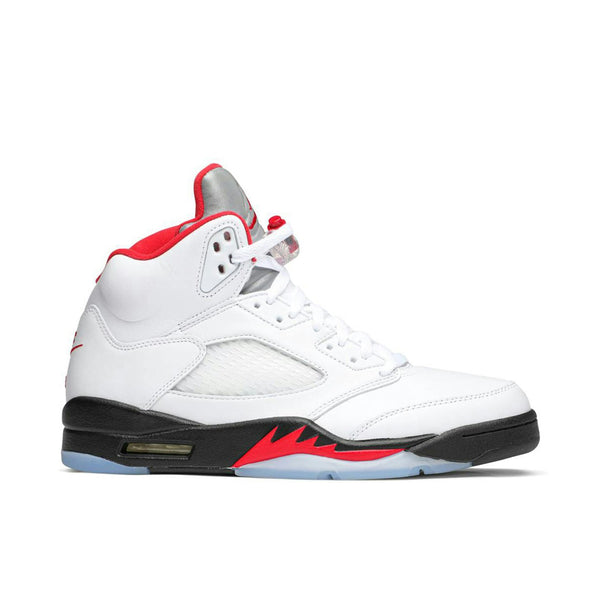 AIR JORDAN 5 RETRO FIRE RED SILVER TONGUE