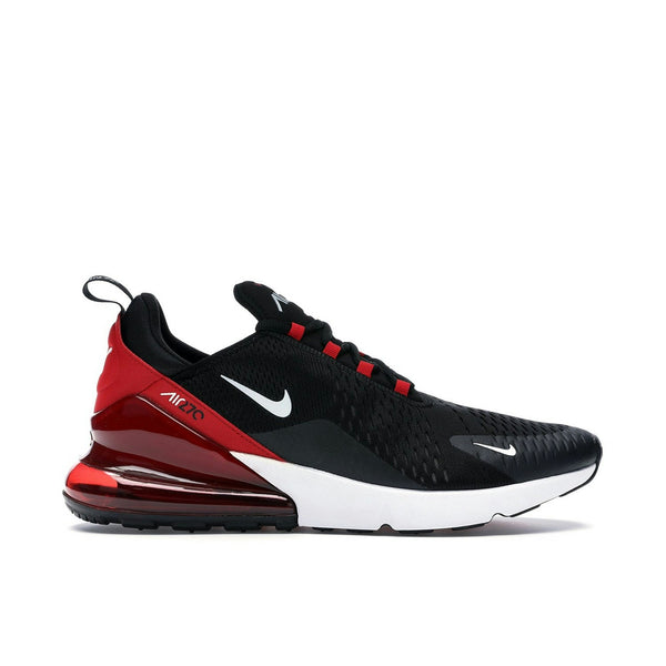 NIKE AIR MAX 270 BLACK RED WHITE