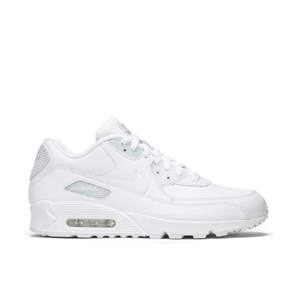 NIKE AIR MAX 90 WHITE LEATHER