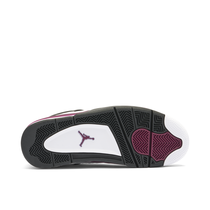 AIR JORDAN 4 X PSG WHITE NEUTRAL GREY BORDEAUX
