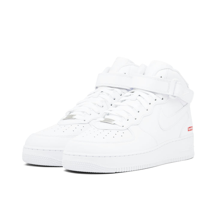 NIKE AIR FORCE 1 MID SUPREME WHITE