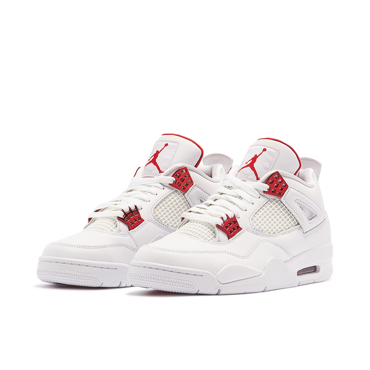 AIR JORDAN 4 METALLIC PACK WHITE RED