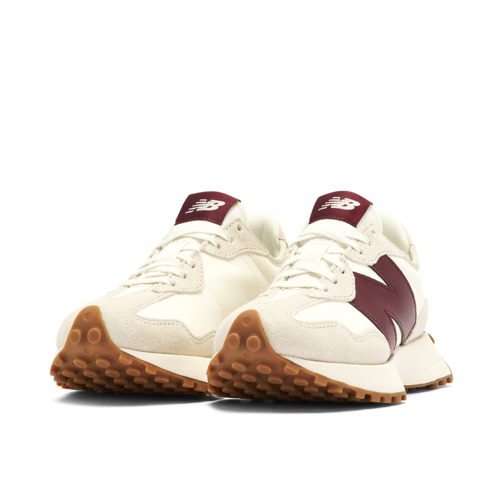 NEW BALANCE 327 MOONBEAM CLASSIC BURGUNDY WOMENS