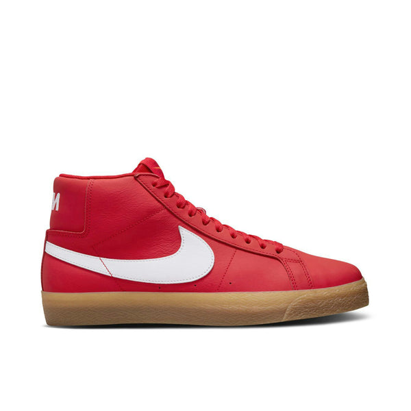 NIKE SB ZOOM BLAZER MID ORANGE LABEL RED GUM