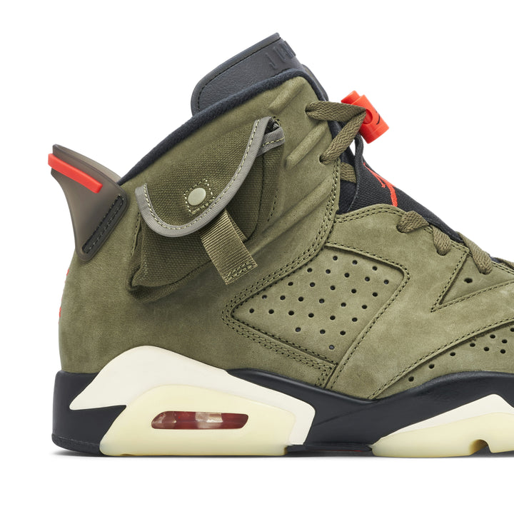 AIR JORDAN 6 X TRAVIS SCOTT MEDIUM OLIVE