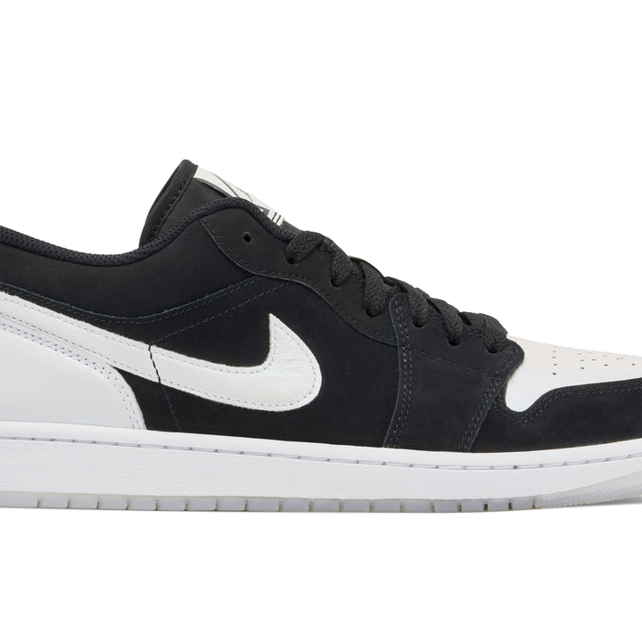 AIR JORDAN 1 LOW BLACK WHITE DIAMOND