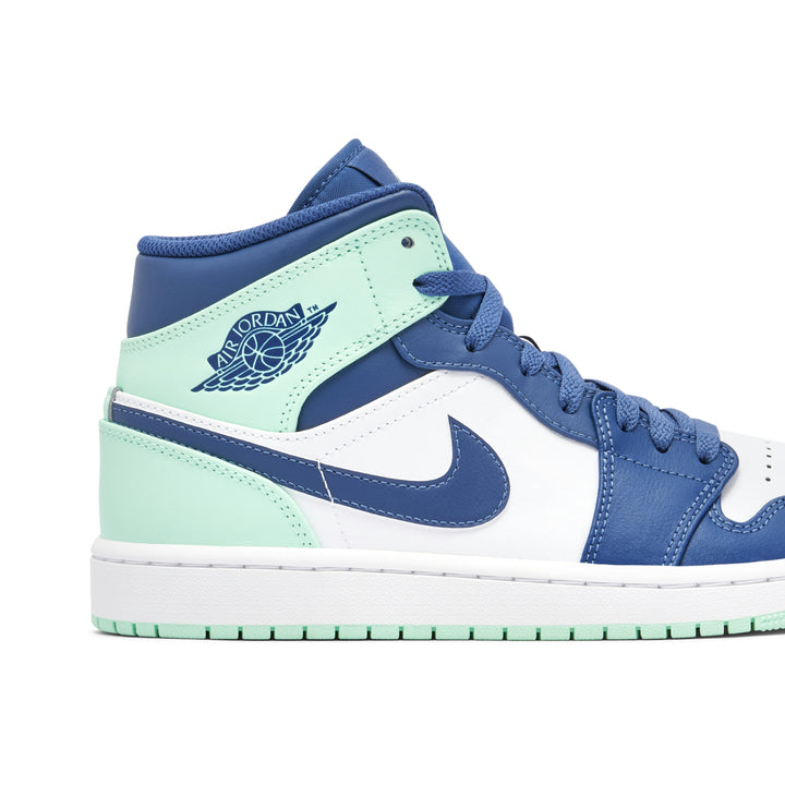 AIR JORDAN 1 MID BLUE MINT