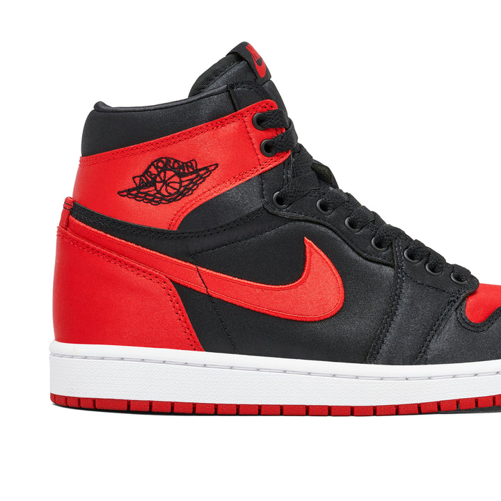 AIR JORDAN 1 HIGH OG SATIN BRED WOMENS
