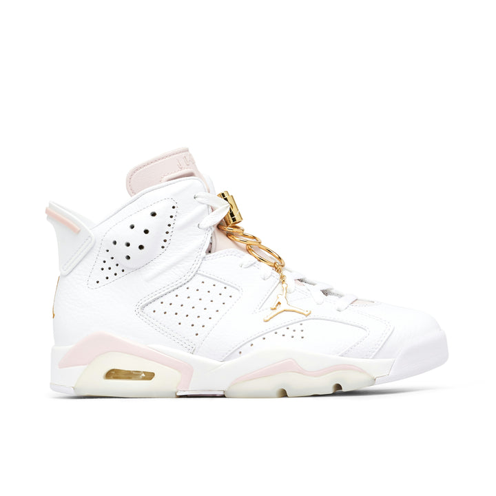 AIR JORDAN 6 RETRO GOLD HOOPS WOMENS