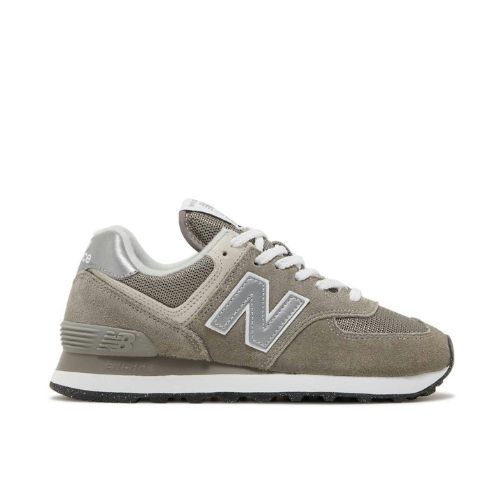 NEW BALANCE 574 CORE GREY WHITE WOMENS