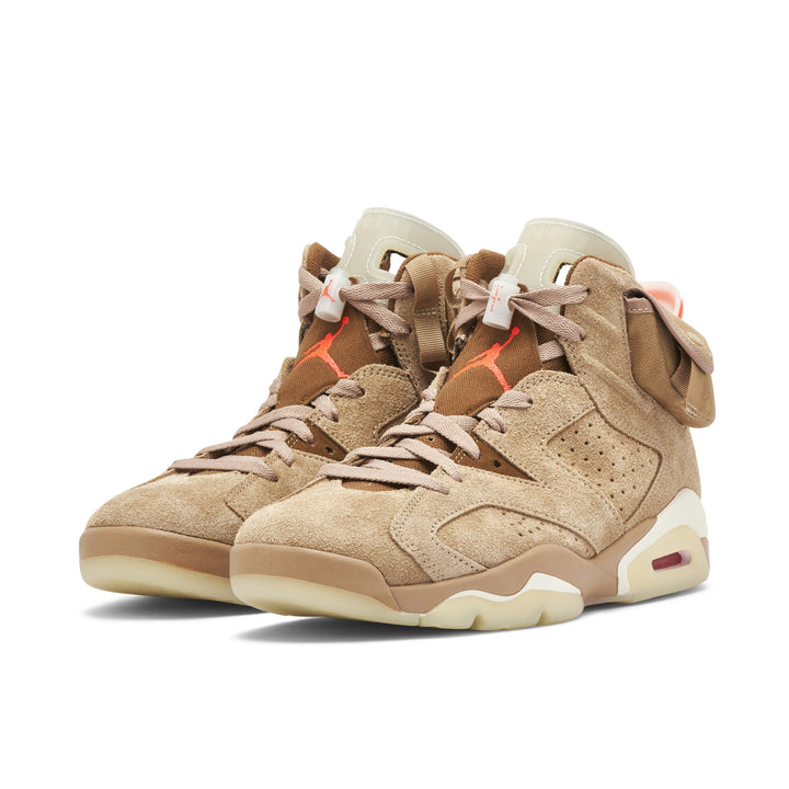 AIR JORDAN 6 RETRO X TRAVIS SCOTT BRITISH KHAKI