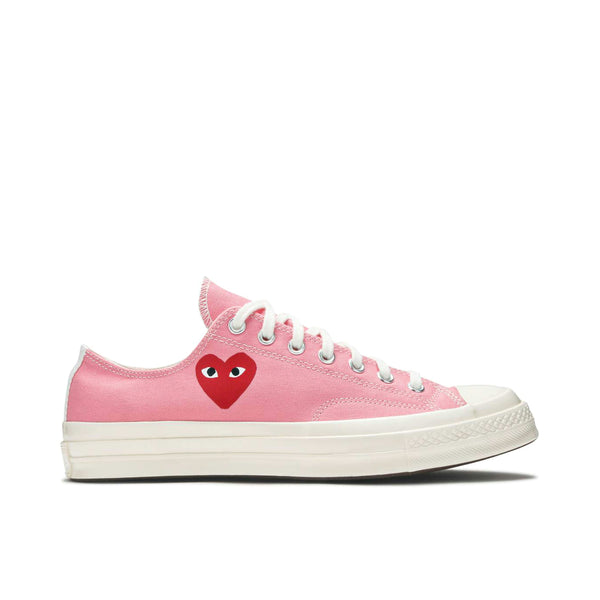 CONVERSE CHUCK TAYLOR ALL-STAR 70 OX X COMME DES GARÇONS PLAY BRIGHT PINK