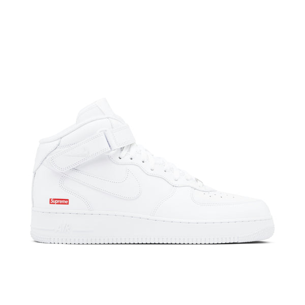 NIKE AIR FORCE 1 MID SUPREME WHITE