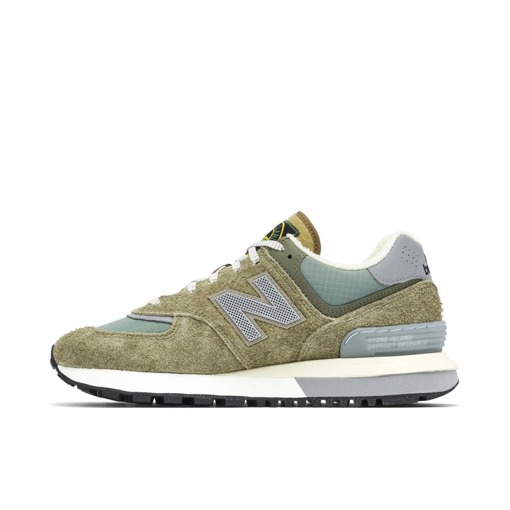 NEW BALANCE 574 X STONE ISLAND OLIVE GREEN