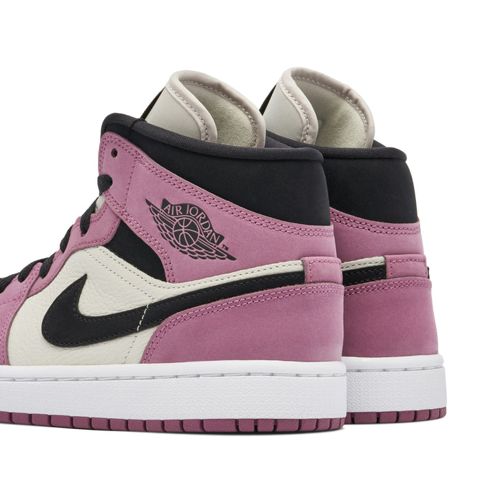 AIR JORDAN 1 MID BERRY PINK WOMENS