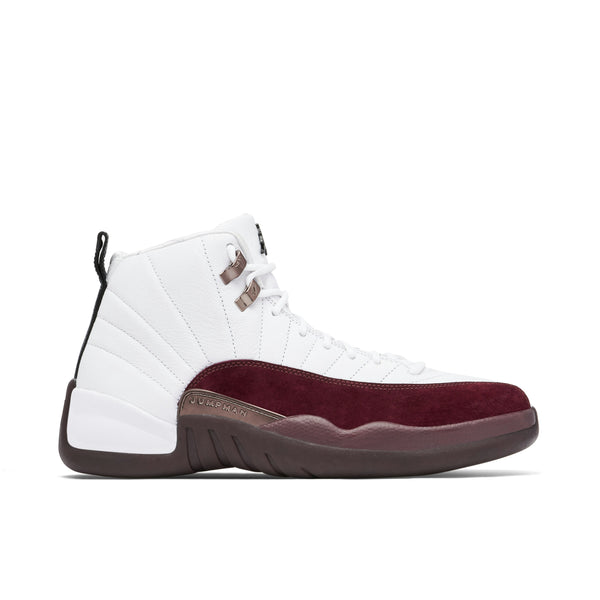 AIR JORDAN 12 X A MA MANIERE WHITE BURGUNDY CRUSH