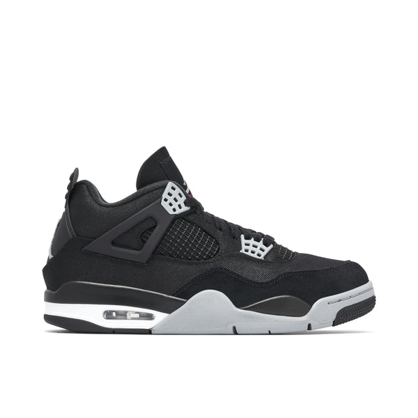 AIR JORDAN 4 RETRO SE BLACK CANVAS