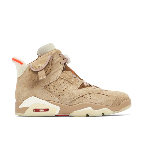 AIR JORDAN 6 RETRO X TRAVIS SCOTT BRITISH KHAKI