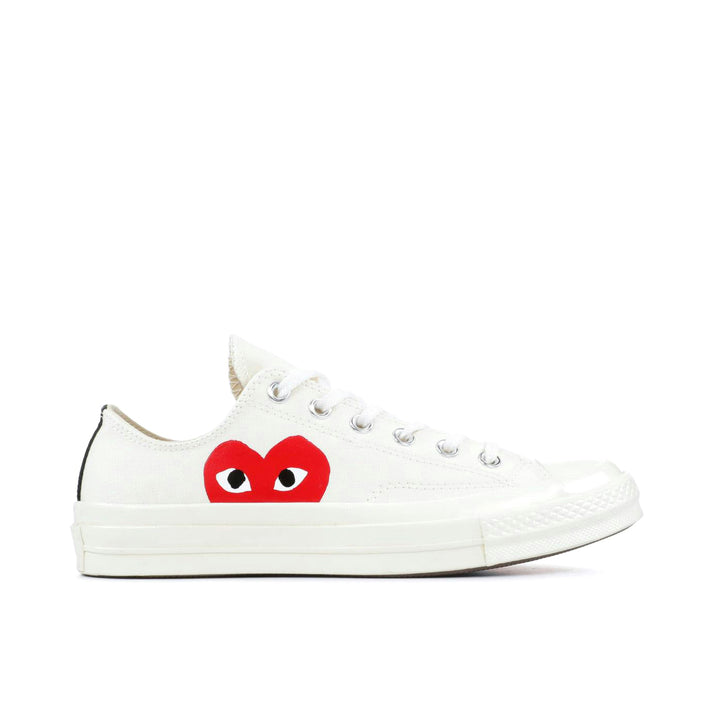 CONVERSE CHUCK TAYLOR ALL-STAR 70 OX X COMME DES GARÇONS PLAY WHITE