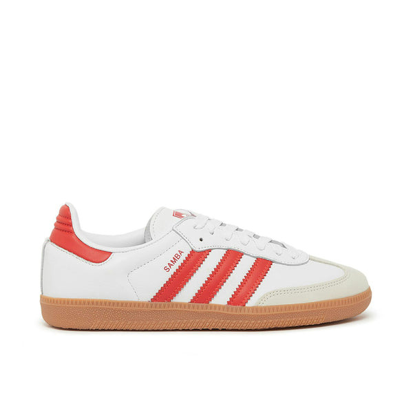 ADIDAS SAMBA OG WHITE SOLAR RED GUM