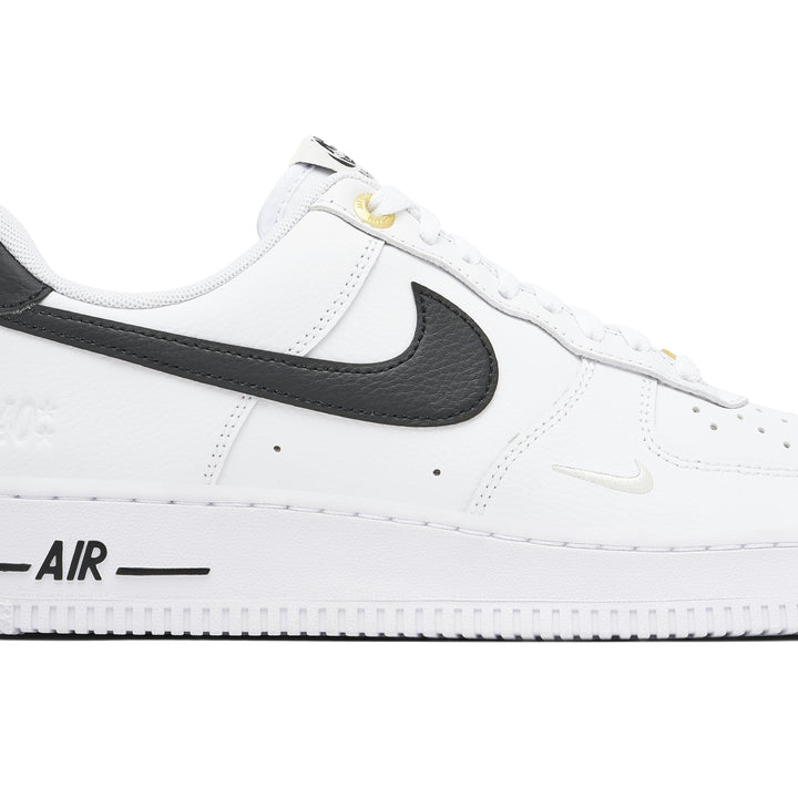 NIKE AIR FORCE 1 40TH ANNIVERSARY WHITE BLACK