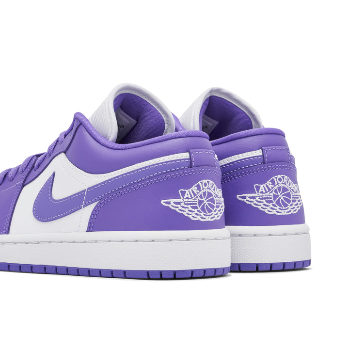 AIR JORDAN 1 LOW PATENT PURPLE WOMENS