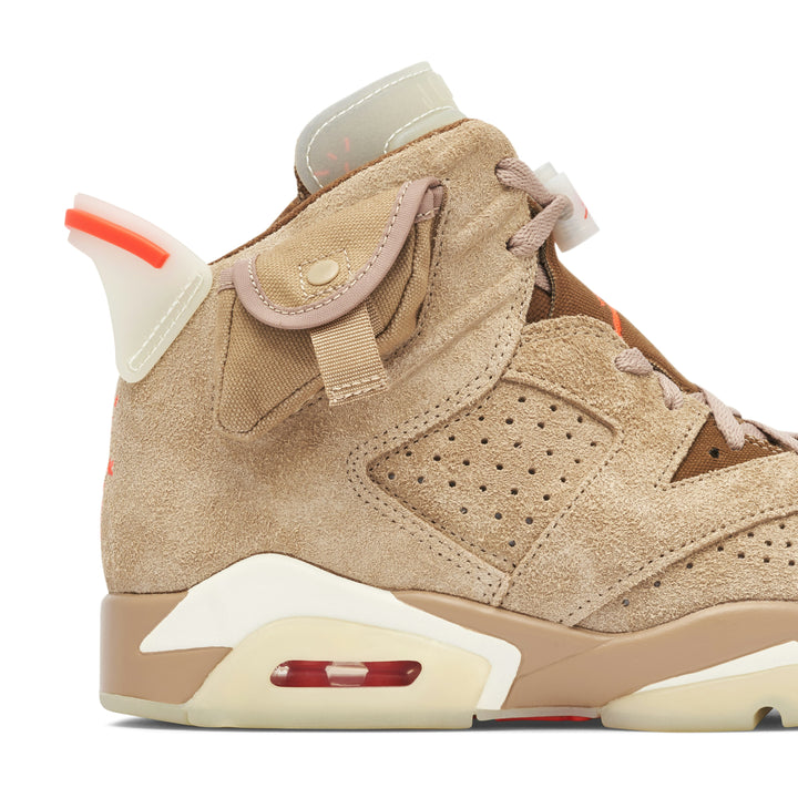 AIR JORDAN 6 RETRO X TRAVIS SCOTT BRITISH KHAKI