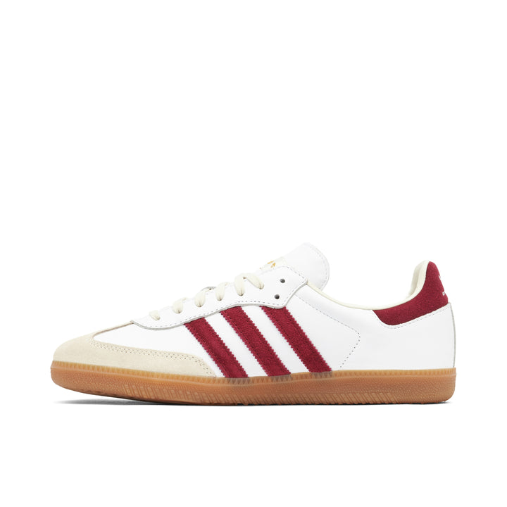 ADIDAS SAMBA OG X SPORTY & RICH WHITE BURGUNDY