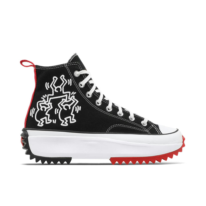 CONVERSE RUN STAR HIKE HI X KEITH HARING BLACK