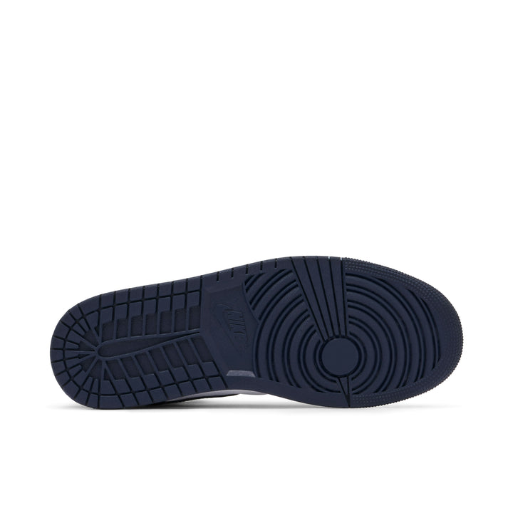 AIR JORDAN 1 MID WHITE METALLIC GOLD OBSIDIAN