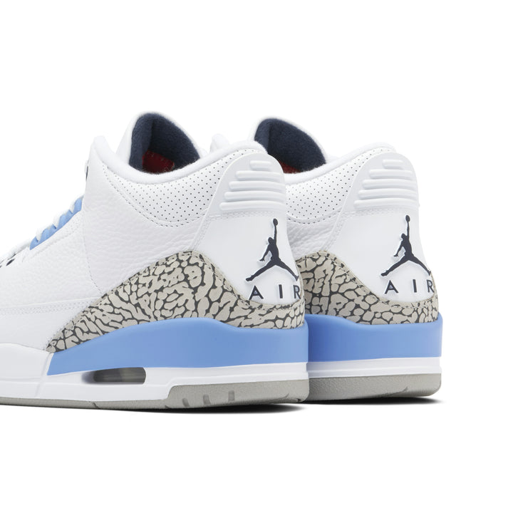 AIR JORDAN 3 UNC WHITE