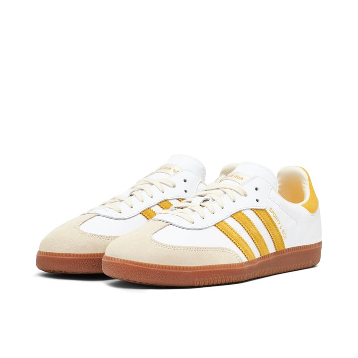 ADIDAS SAMBA X SPORTY & RICH WHITE GOLD