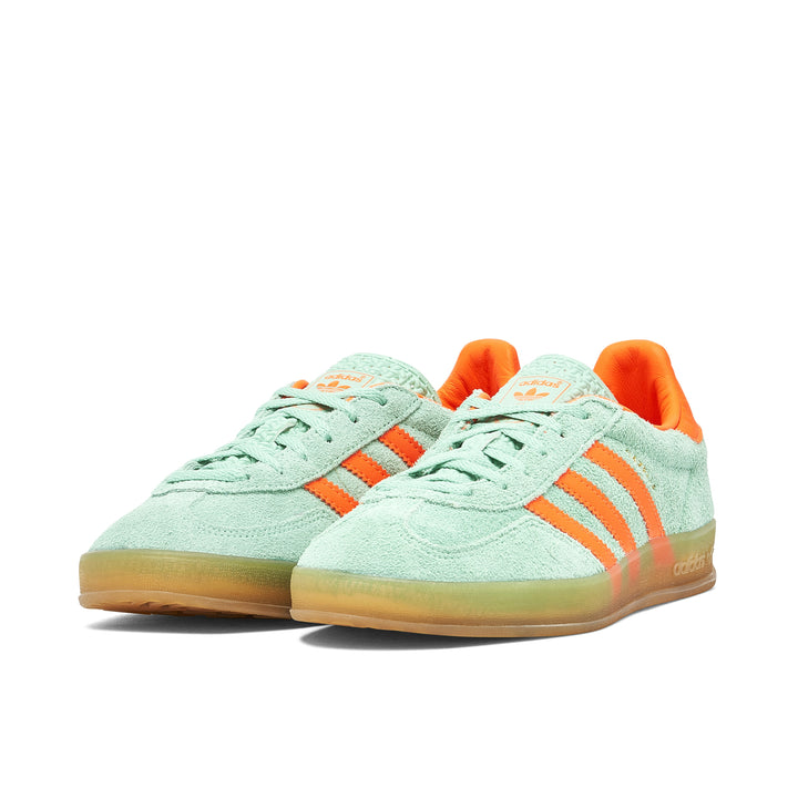 Adidas Gazelle Indoor Pulse Mint Solar Orange Womens