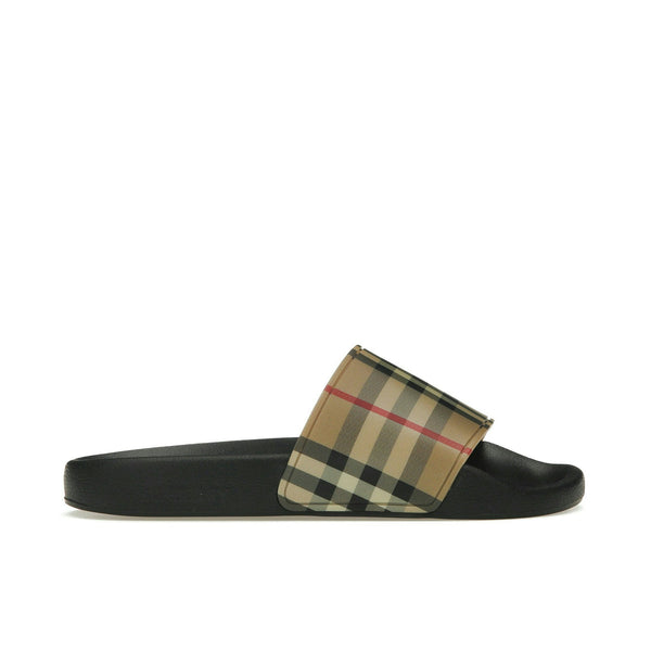 BURBERRY SLIDES ARCHIVE BEIGE WOMENS