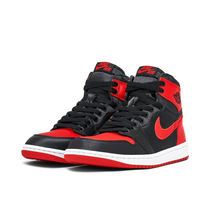 AIR JORDAN 1 HIGH OG SATIN BRED WOMENS