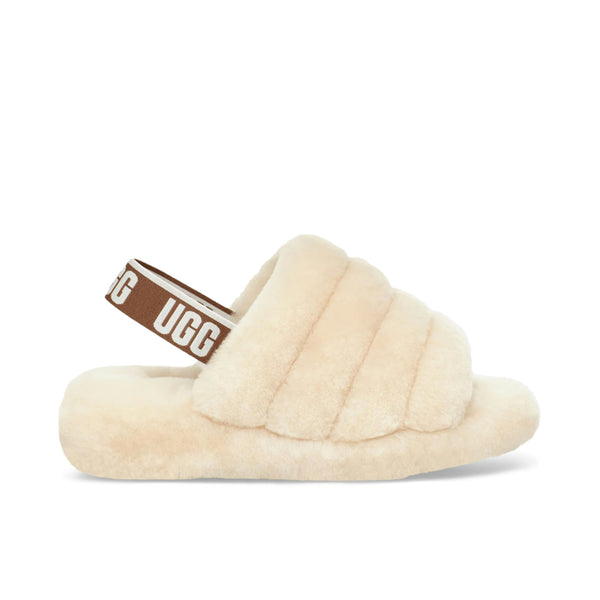 UGG FLUFF YEAH SLIDE NATURAL