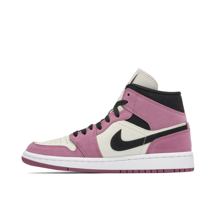 AIR JORDAN 1 MID BERRY PINK WOMENS