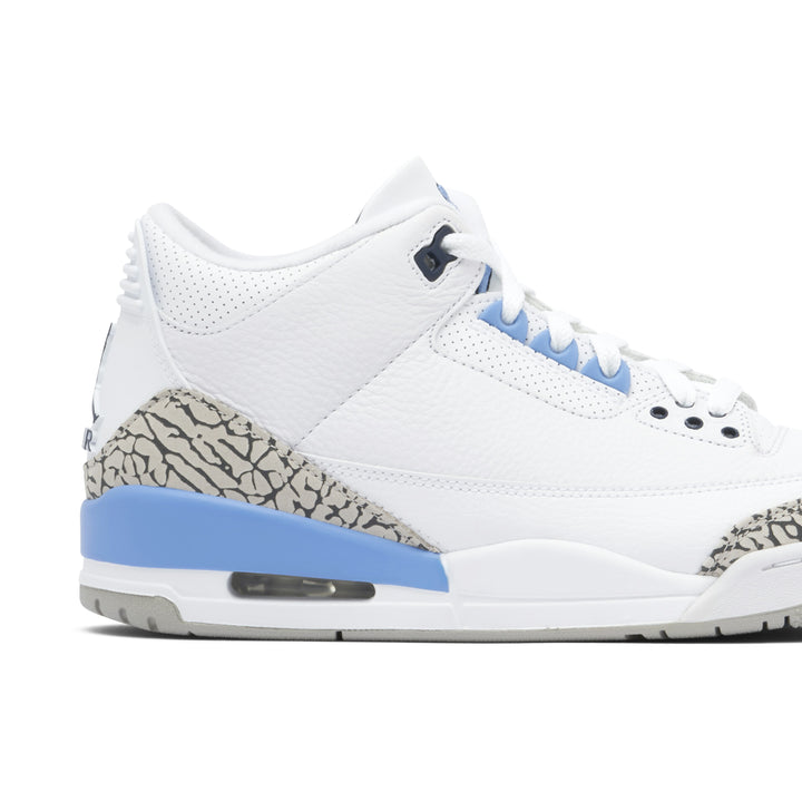 AIR JORDAN 3 UNC WHITE