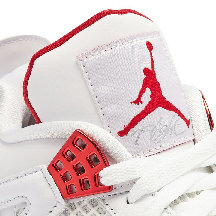 AIR JORDAN 4 METALLIC PACK WHITE RED