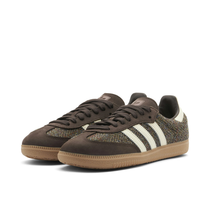 ADIDAS SAMBA OG DARK BROWN TWEED
