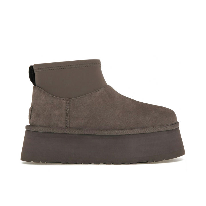UGG CLASSIC MINI DIPPER BOOT THUNDERCLOUD WOMENS