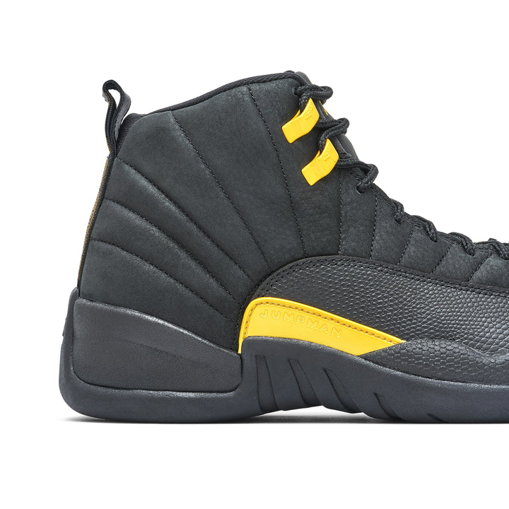 AIR JORDAN 12 BLACK TAXI