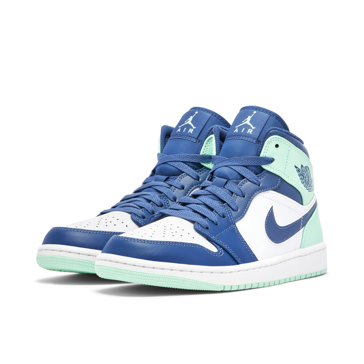 AIR JORDAN 1 MID BLUE MINT