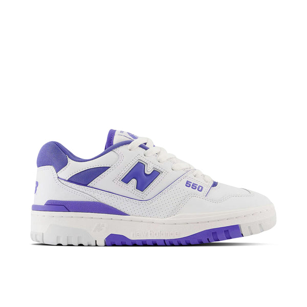 NEW BALANCE 550 WHITE PURPLE WOMENS
