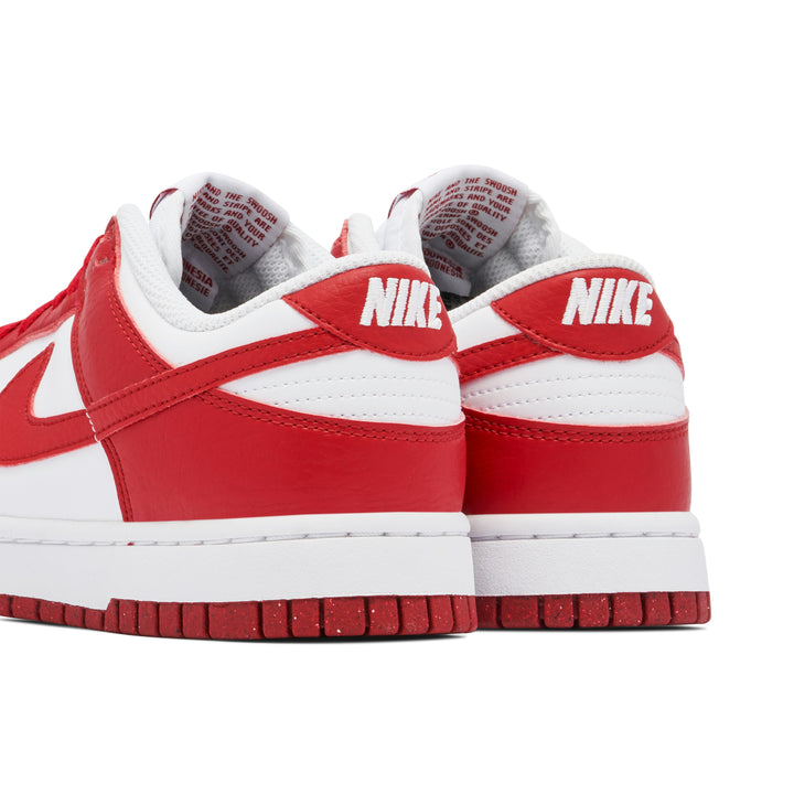 NIKE DUNK LOW NEXT NATURE WHITE GYM RED WOMENS