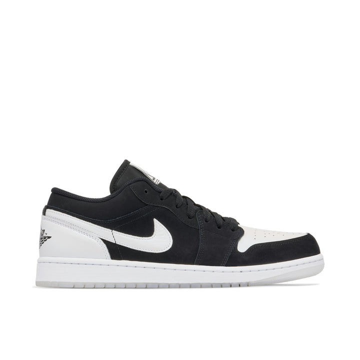 AIR JORDAN 1 LOW BLACK WHITE DIAMOND
