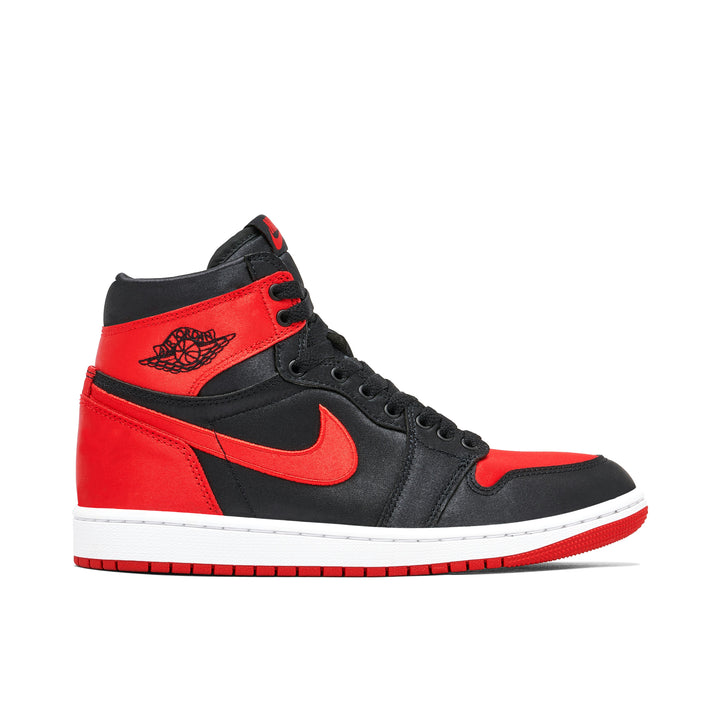AIR JORDAN 1 HIGH OG SATIN BRED WOMENS