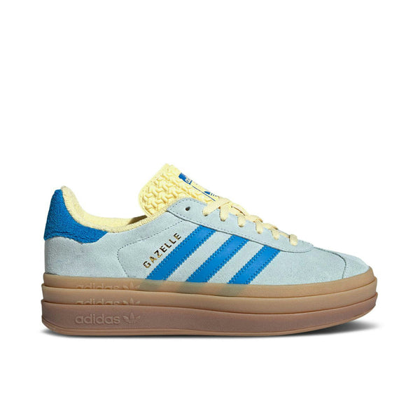 Adidas GAZELLE BOLD ALMOST BLUE YELLOW WOMENS