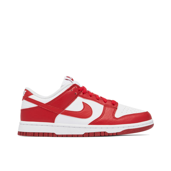 NIKE DUNK LOW NEXT NATURE WHITE GYM RED WOMENS