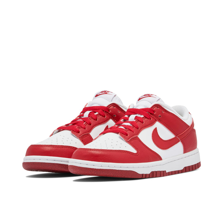 NIKE DUNK LOW NEXT NATURE WHITE GYM RED WOMENS